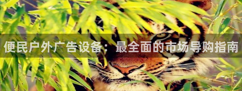 杏宇平台官网注册：便民户外广告设备：最全