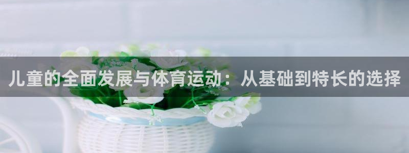 风速体育cba直播：儿童的全面发展与体育运动：从基础到特长的选择